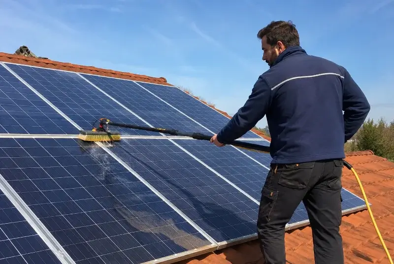 Nettoyage et entretien de panneaux solaires à Beaumont-lès-Valence